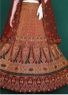 Fancy Fabric Cut Dana Designer Lehenga Choli - 3